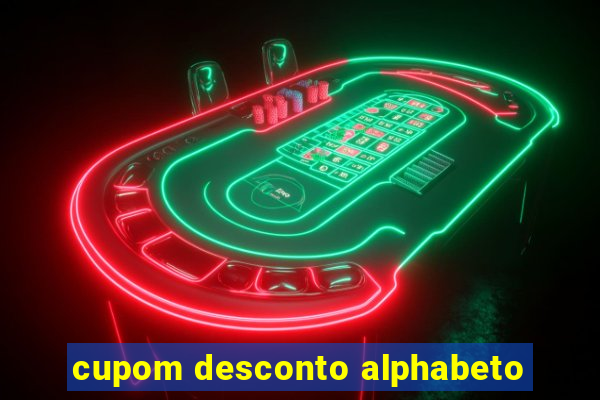 cupom desconto alphabeto